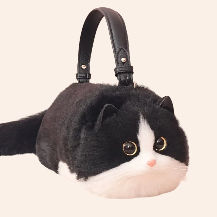 Luxus-Katzen-Look Handtasche Kitty Elegance-woodycats