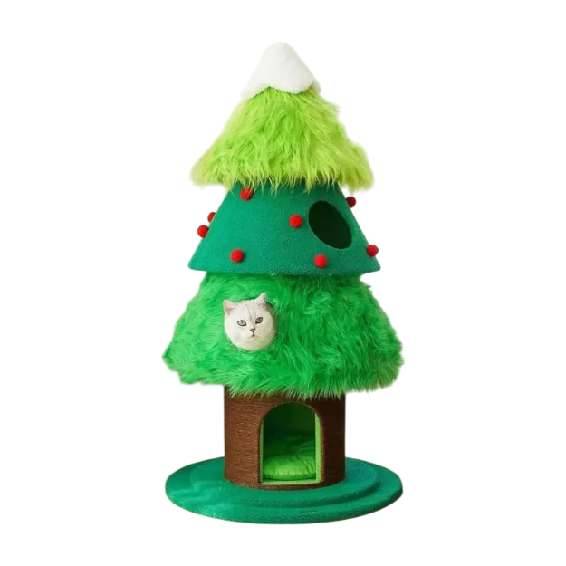 „Merry Miezmas“ Katzenbaum-woodycats