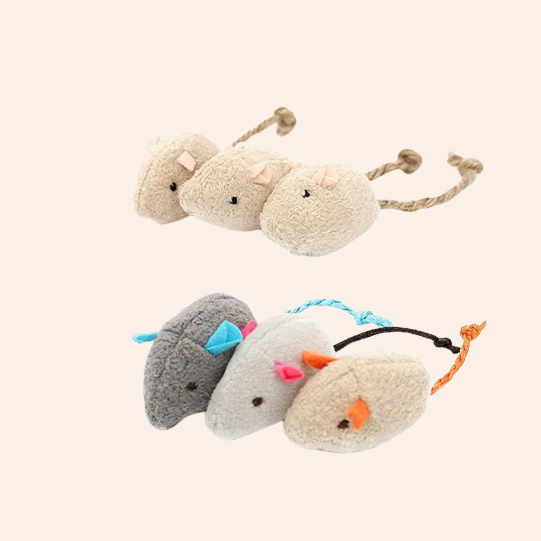 WhiskerChase – Die bunten Spielmäuse-woodycats