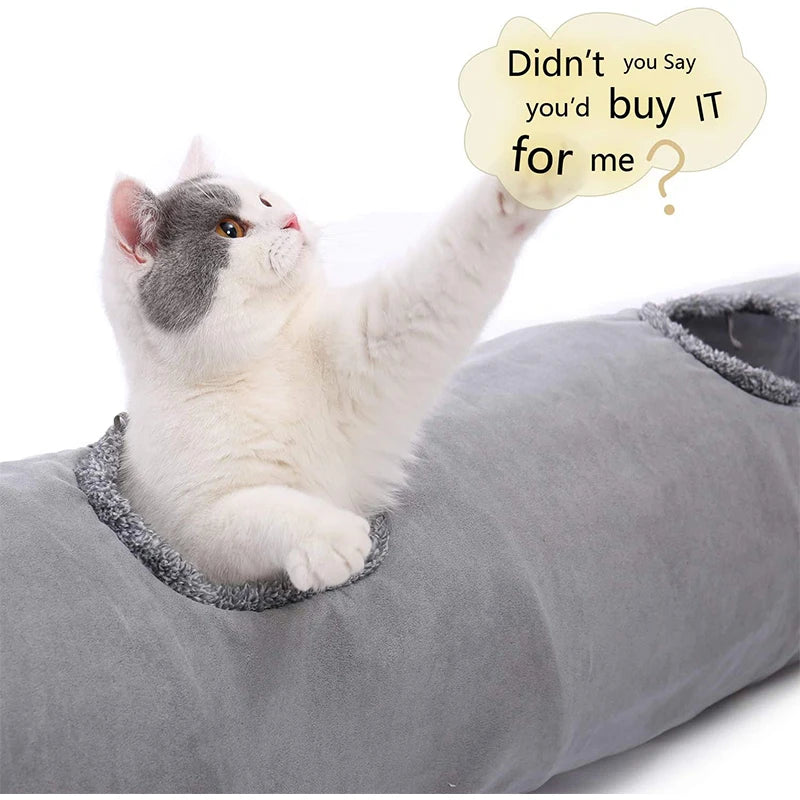 KatzenSpaß Tunnel-woodycats