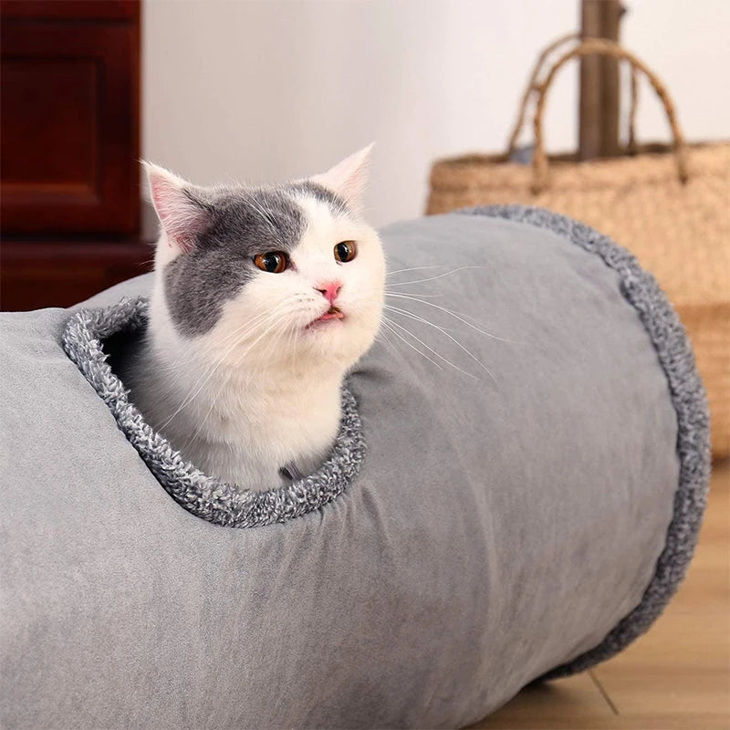 KatzenSpaß Tunnel-woodycats