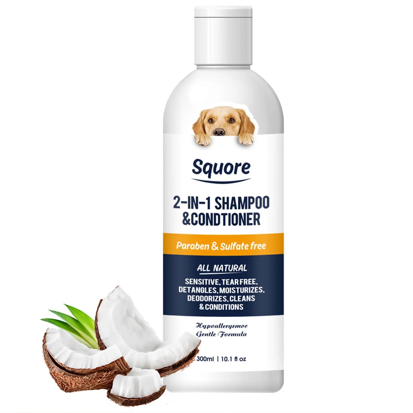 FellPur™ 2-in-1 Hundeshampoo & Conditioner-woodycats