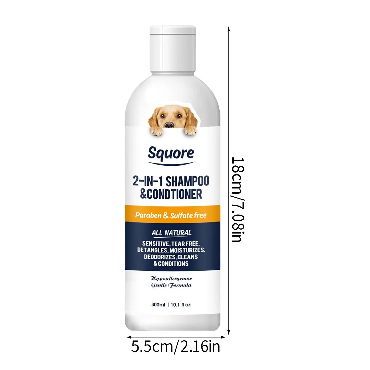 FellPur™ 2-in-1 Hundeshampoo & Conditioner-woodycats