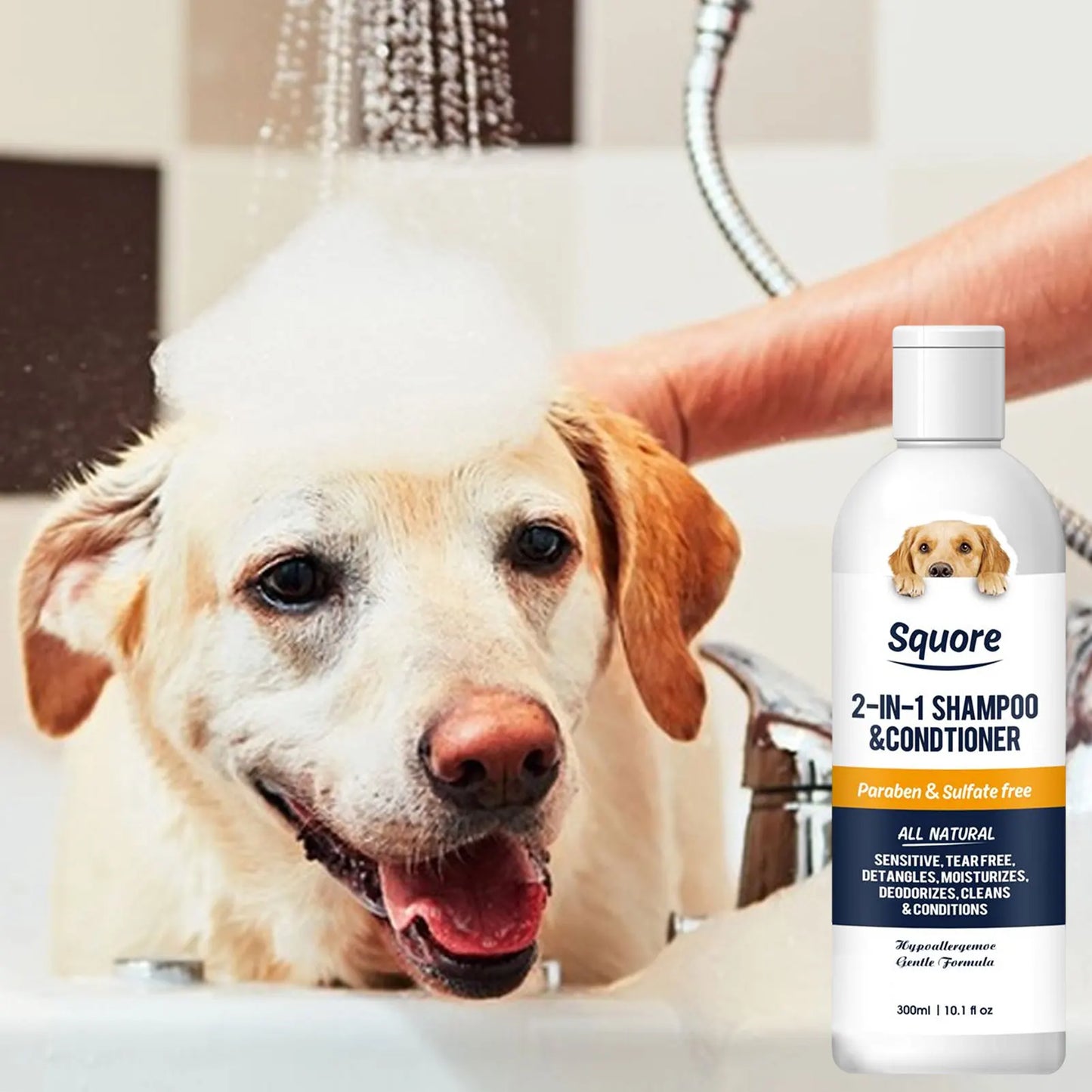 FellPur™ 2-in-1 Hundeshampoo & Conditioner-woodycats