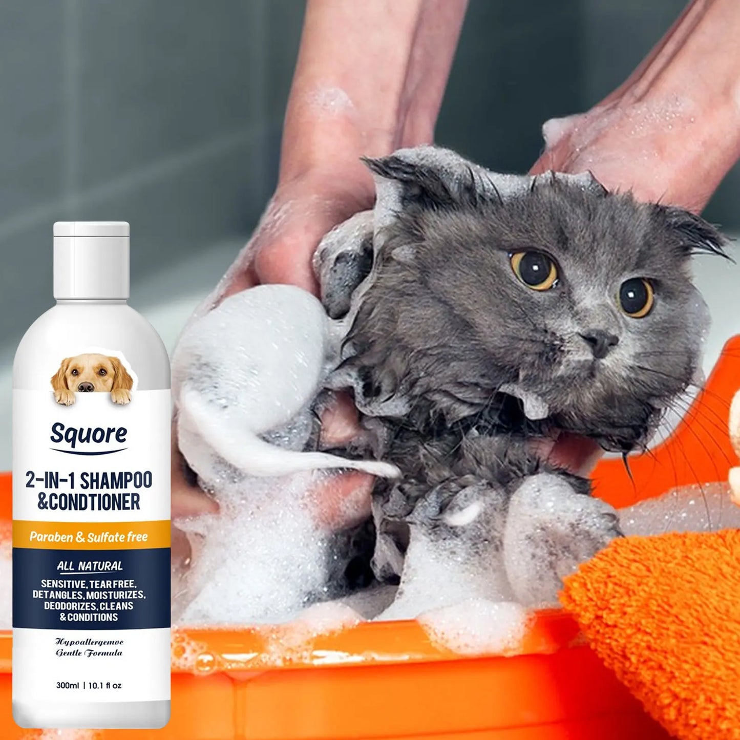 FellPur™ 2-in-1 Hundeshampoo & Conditioner-woodycats