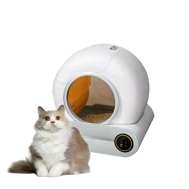SmartClean™ Automatische selbstreinigende Katzen-Toilette-woodycats