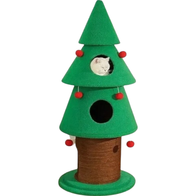 „Merry Miezmas“ Katzenbaum-woodycats