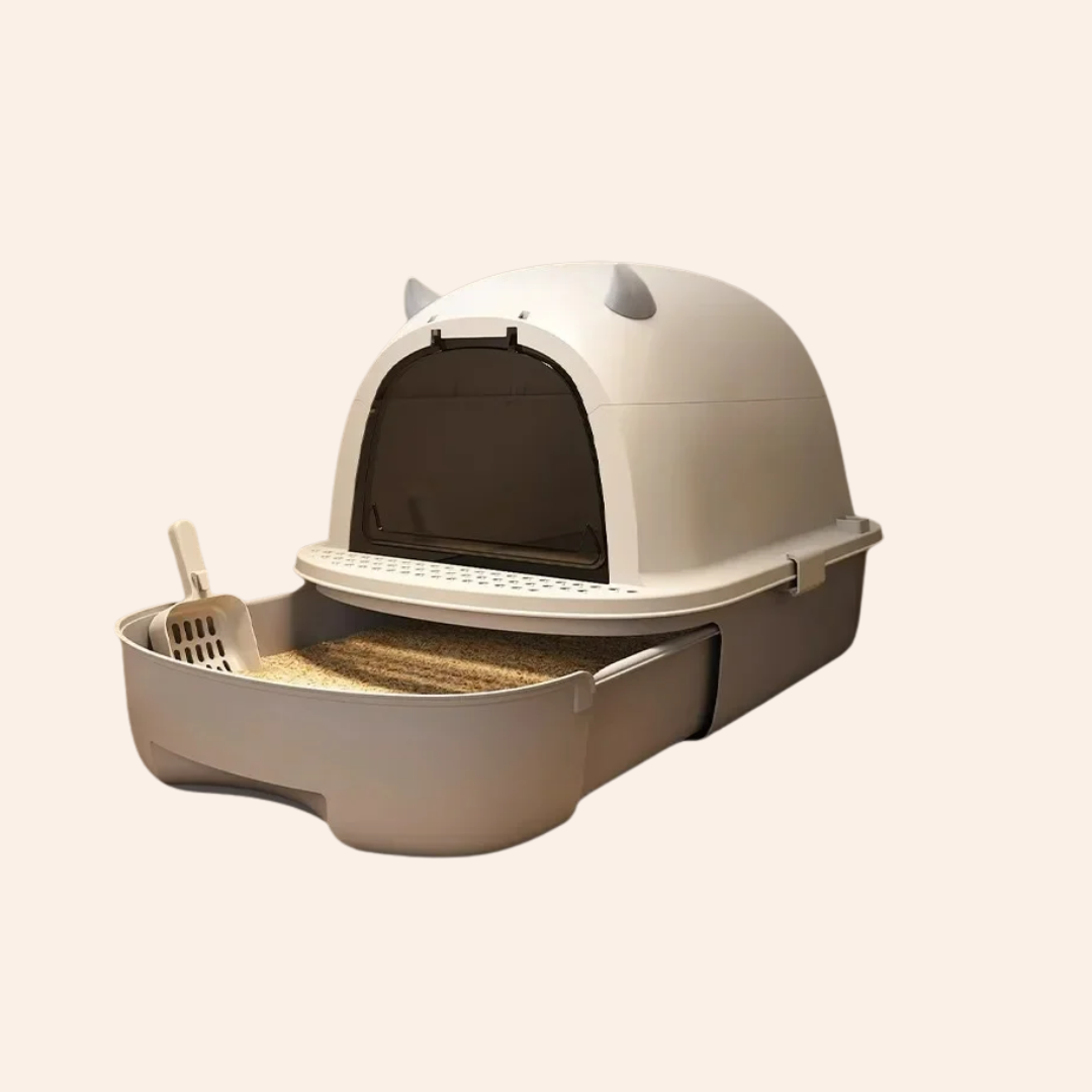 Katzentoilette Maximus – Große XXL-Katzentoilette-woodycats