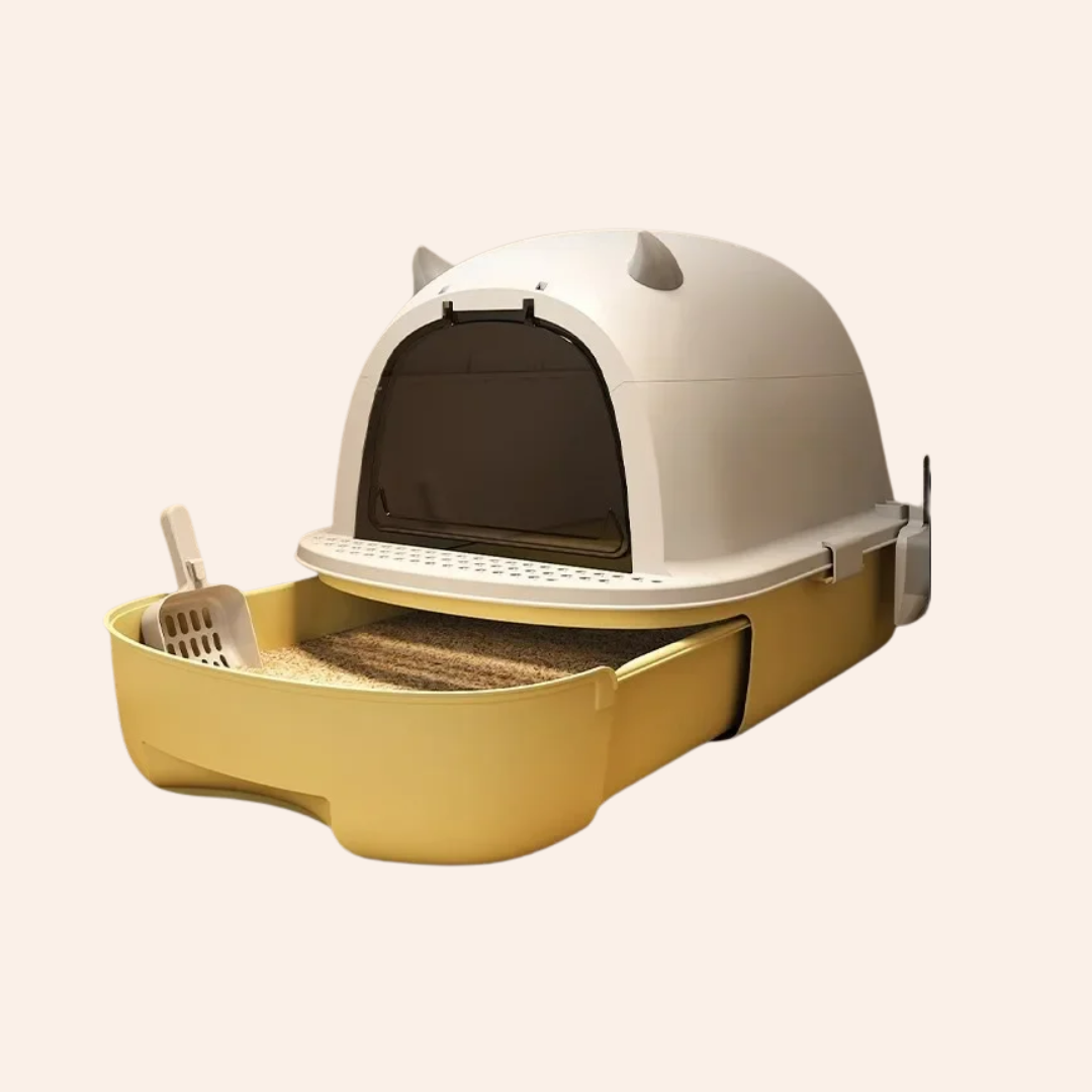 Katzentoilette Maximus – Große XXL-Katzentoilette-woodycats