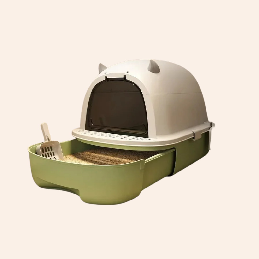 Katzentoilette Maximus – Große XXL-Katzentoilette-woodycats