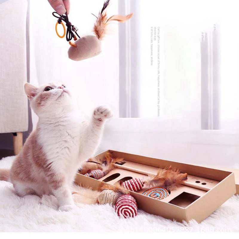 HolzKatze Spielspaß Set-woodycats