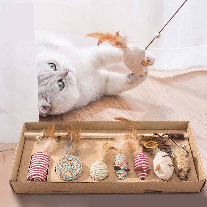 HolzKatze Spielspaß Set-woodycats
