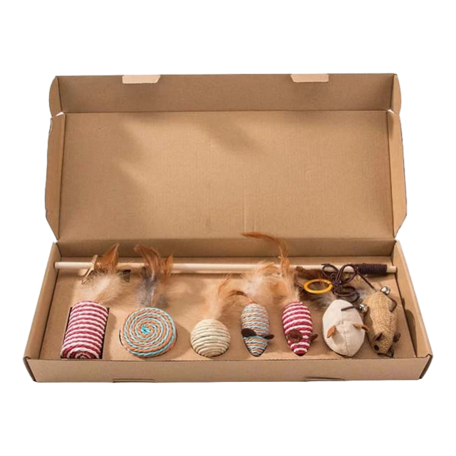 HolzKatze Spielspaß Set-woodycats