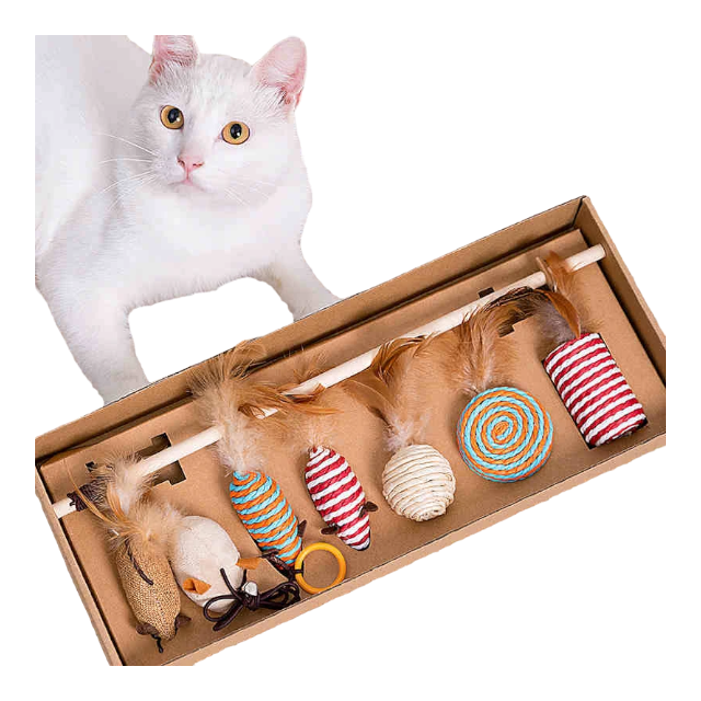 HolzKatze Spielspaß Set-woodycats