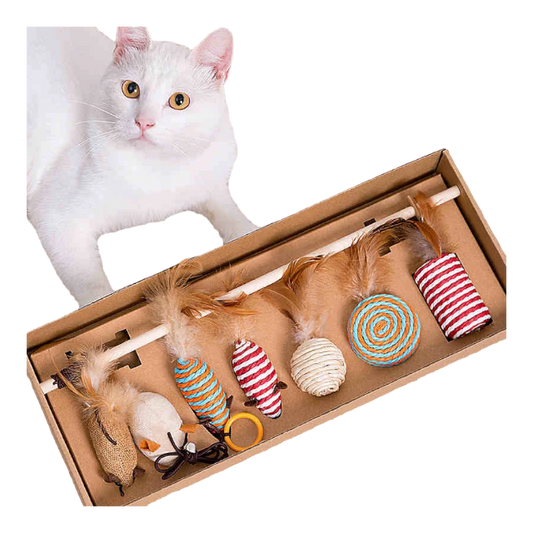 HolzKatze Spielspaß Set-woodycats