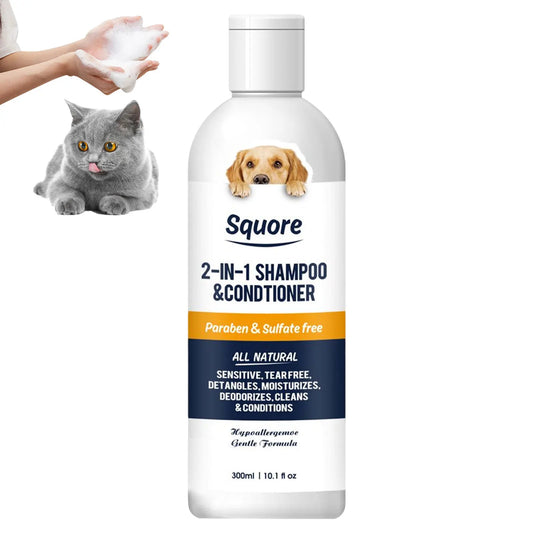 FellPur™ 2-in-1 Hundeshampoo & Conditioner-woodycats